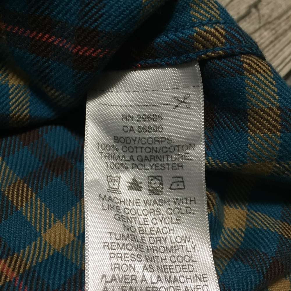 Pendleton Plaid Flannel Elbow Patch Button Up Shi… - image 6